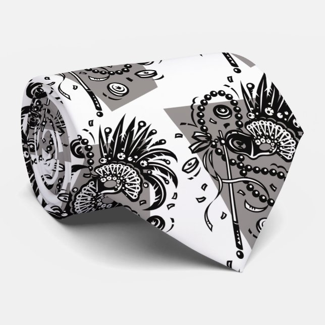Corbata Baile de Máscaras (Enrollado)