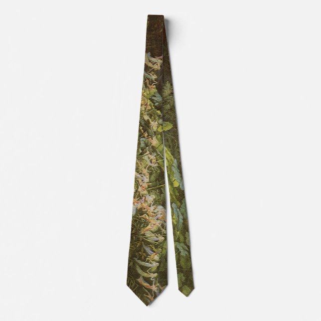 Corbata Bajo las hojas del muelle de Richard Doyle, arte d (Anverso)