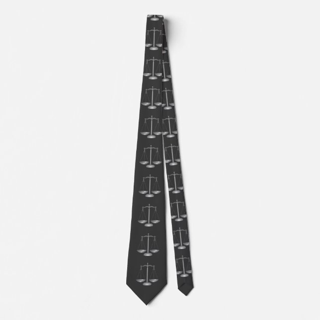 Corbata Balanza de la justicia (Anverso)