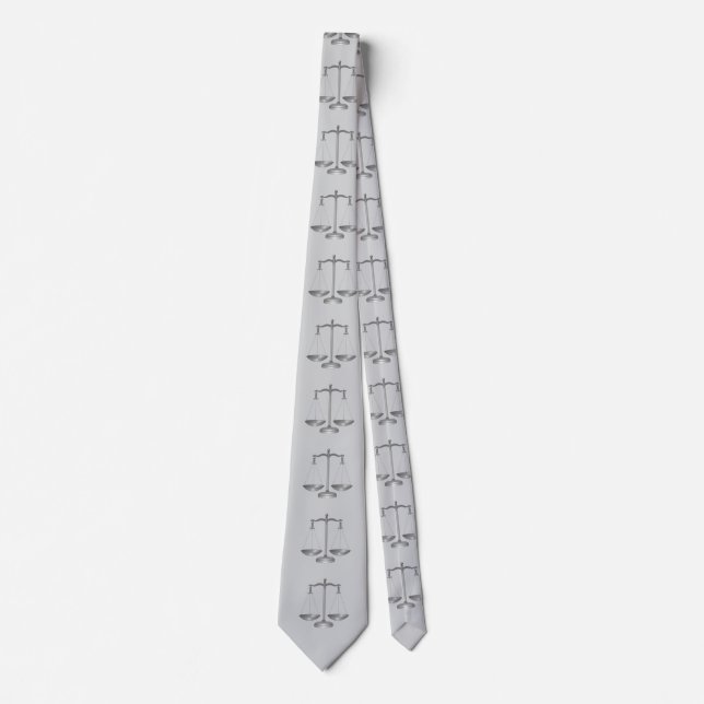 Corbata Balanza de la justicia (Anverso)