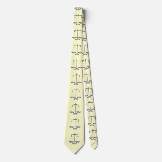 Corbata Balanza de la justicia (Anverso)