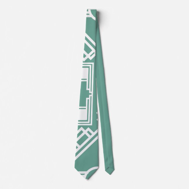 Corbata Baldosa Art Deco (Anverso)
