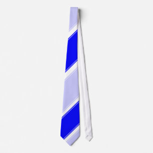 Corbata Baldosas de los Club Azul y Blanco Periwinkle
