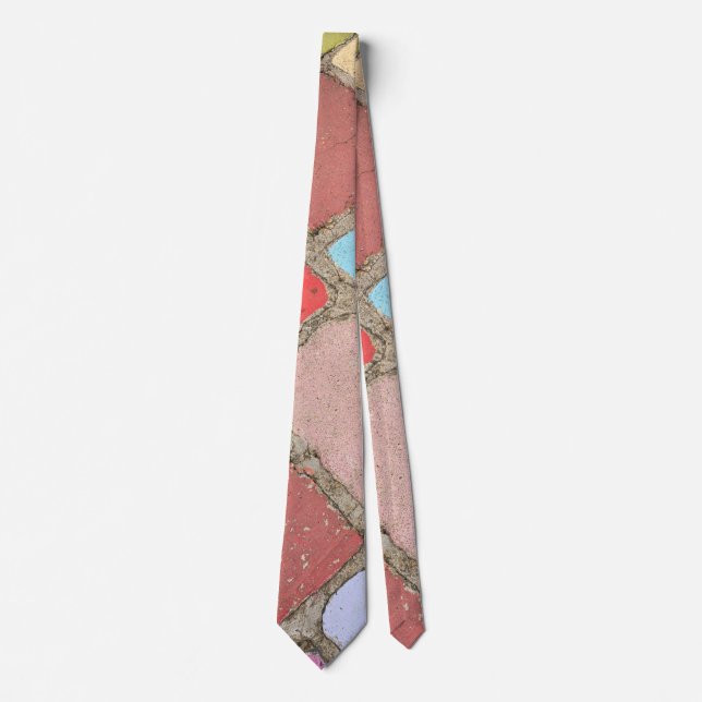 Corbata baldosas de pastel (Anverso)