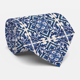 Corbata Baldosas mediterráneas, portuguesas, azulejo, mall