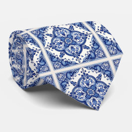 Corbata Baldosas mediterráneas, portuguesas, azulejo, mall