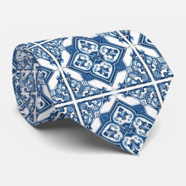 Corbata Baldosas mediterráneas, portuguesas, azulejo, mall