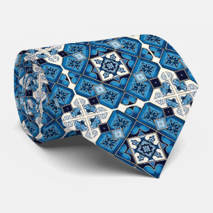 Corbata Baldosas mediterráneas, portuguesas, azulejo, mall