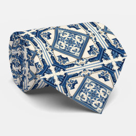 Corbata Baldosas mediterráneas, portuguesas, azulejo, mall