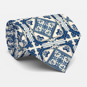Corbata Baldosas mediterráneas, portuguesas, azulejo, mall