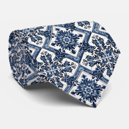Corbata Baldosas mediterráneas, portuguesas, azulejo, mall