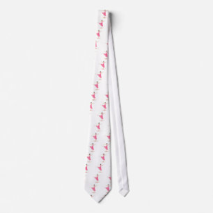 Corbata Ballerina Ballet dancer watercolor pattern pink
