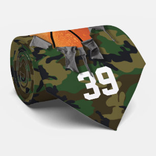 Corbata Baloncesto desgarrado (camo/personalizado)