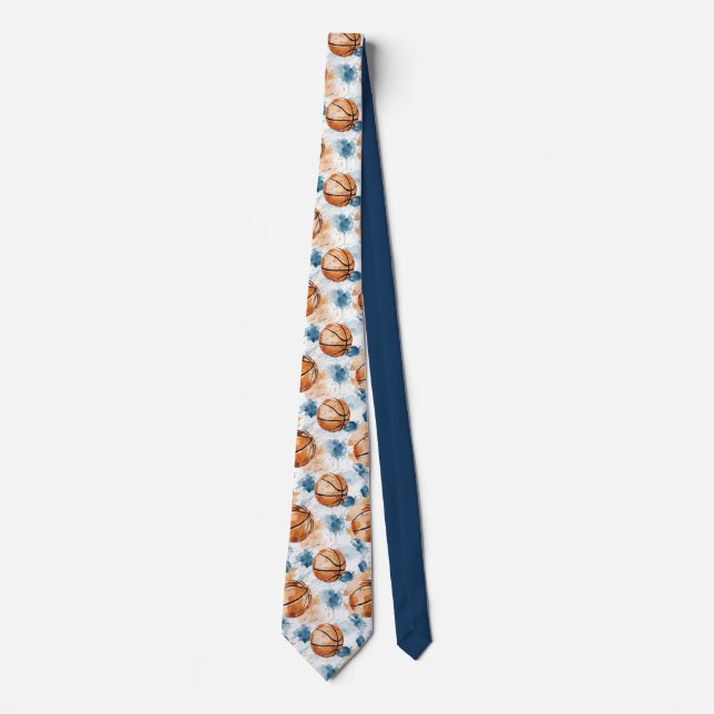 Corbata Baloncesto - Fun Sport Tie (Anverso)