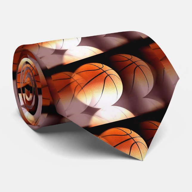 Corbata Baloncesto moderno y exclusivo (Enrollado)