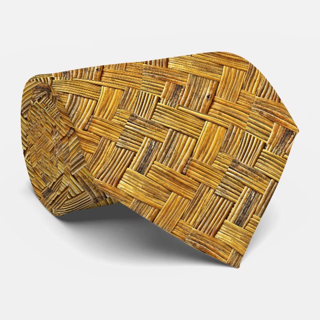 Corbata Bamboo Mat 1 (Enrollado)