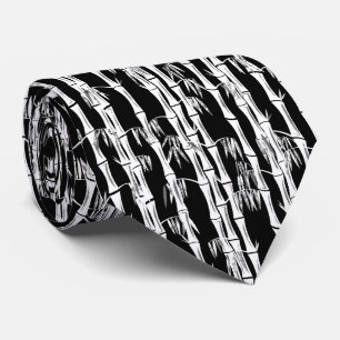 Corbata Bambú negro
