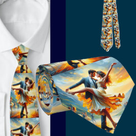 Corbata Banda de música de baile de parejas de baile de sa
