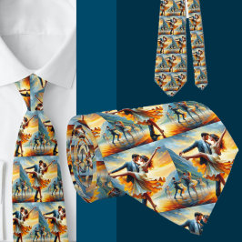 Corbata Banda de música de baile para parejas de baile de