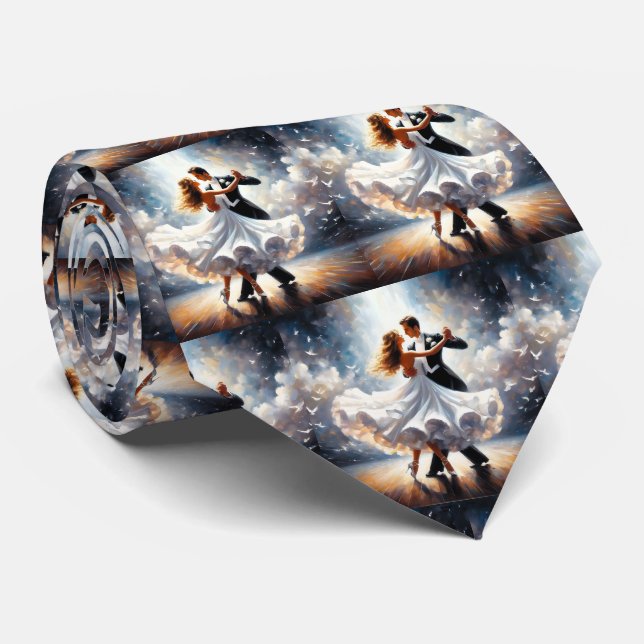 Corbata Banda de música de baile para parejas de baile de  (Enrollado)