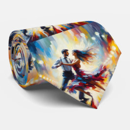 Corbata Banda de música de baile para parejas de baile de