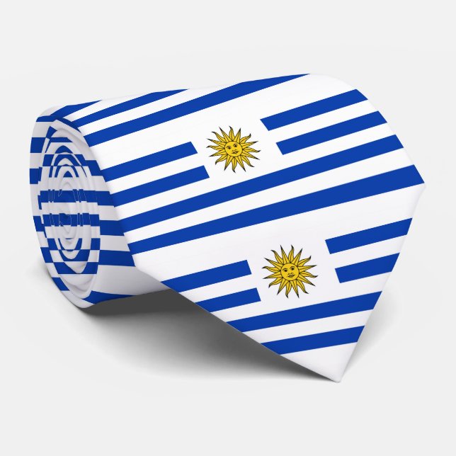 Corbata Banda de Uruguay Banda Oriental (Enrollado)
