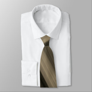 Corbata Banda marrón sutil
