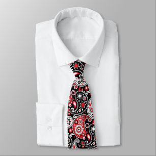 Corbata Bandana Paisley para el evento occidental de Fancy