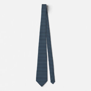 Corbata Bandas azul y negro