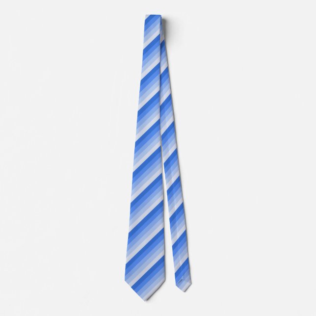 Corbata Bandas de sombra azules (Anverso)