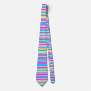 Corbata Bandas multicolor 3