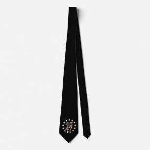 Corbata Bandera Americana Vintage USA Estrellas 45 47 Trum