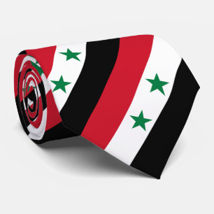 Corbata Bandera antigua de Siria