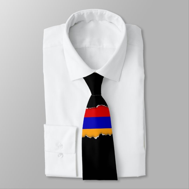 Corbata Bandera armenia (Atado)