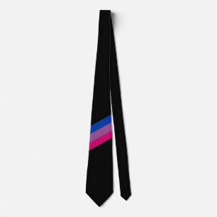 Corbata Bandera bisexual