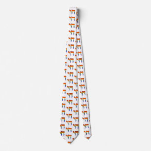 Corbata Bandera Chai del Orgullo Arcoíris