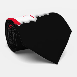 Corbata Bandera clásica de Canadá