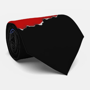 Corbata Bandera clásica haitiana