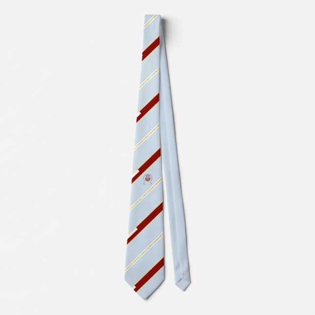 Corbata Bandera de Abu Dhabi (Anverso)