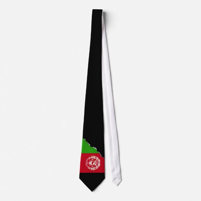 Corbata Bandera de Afganistán (Anverso)