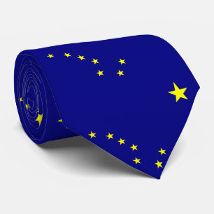 Corbata Bandera de Alaska