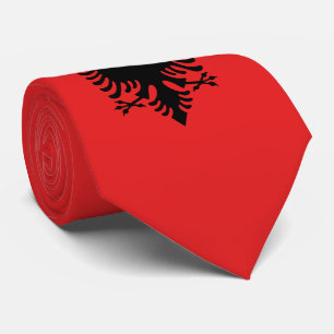 Corbata Bandera de Albania