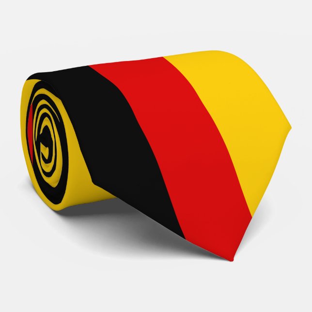 Corbata Bandera de Alemania - Deutschland (Enrollado)