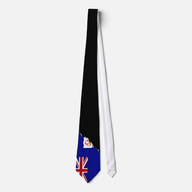 Corbata Bandera de Anguila (Anverso)