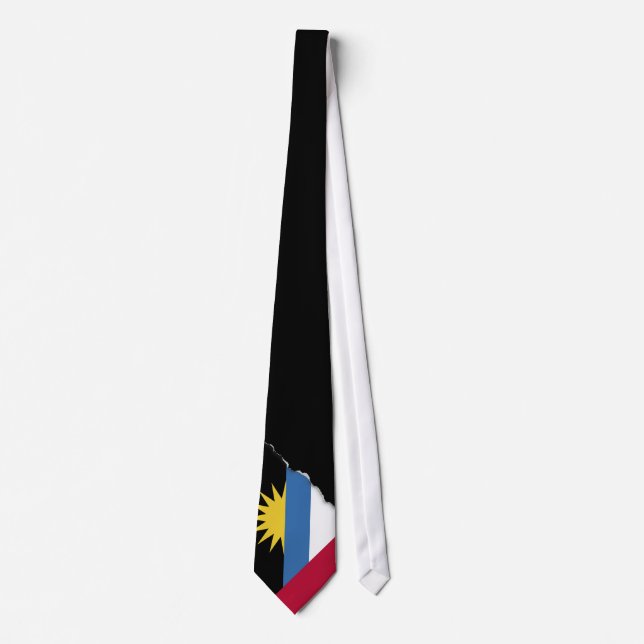 Corbata Bandera de Antigua y de Barbuda (Anverso)