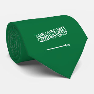 Corbata Bandera de Arabia Saudita