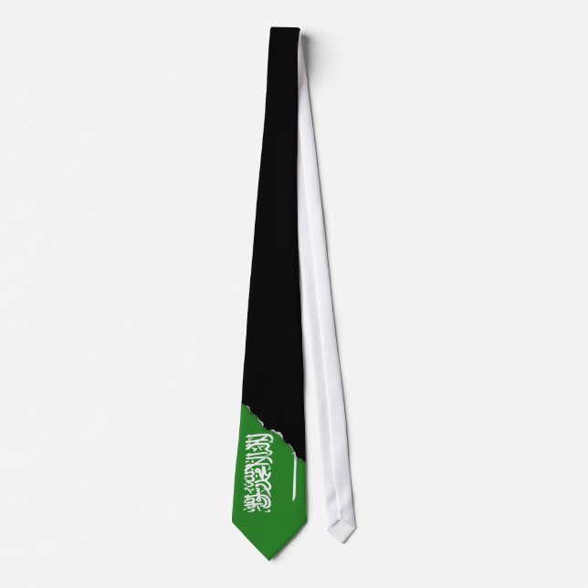 Corbata Bandera de Arabia Saudita (Anverso)