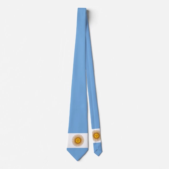 Corbata Bandera de Argentina (Anverso)
