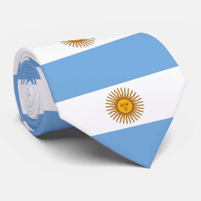 Corbata Bandera de Argentina Bandera De Argentina (Enrollado)
