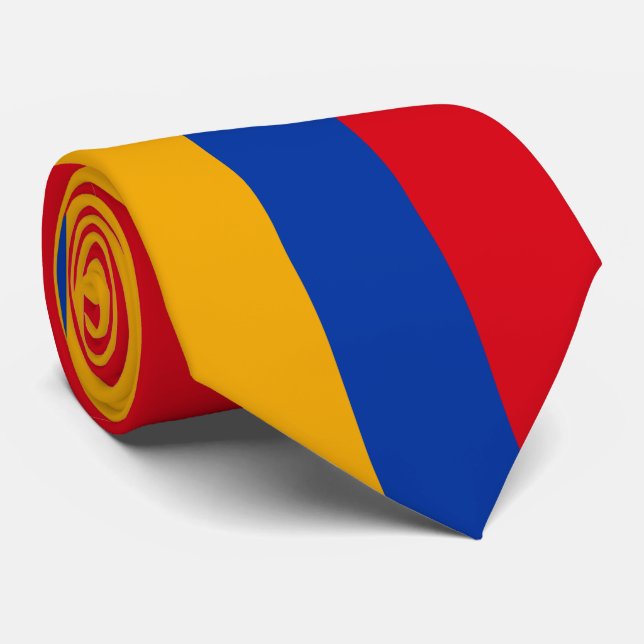 Corbata Bandera de Armenia (Enrollado)